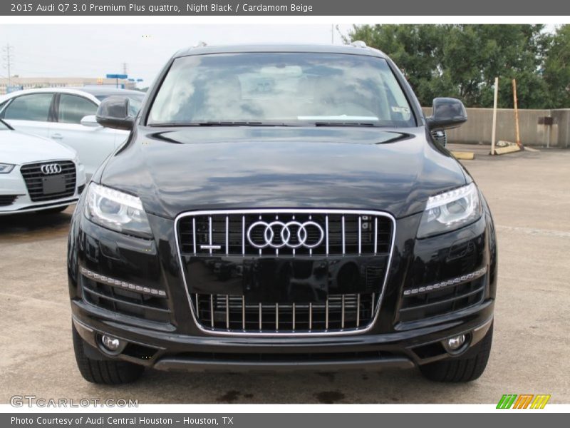 Night Black / Cardamom Beige 2015 Audi Q7 3.0 Premium Plus quattro