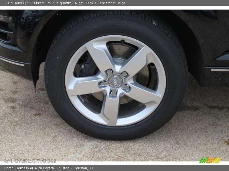 Night Black / Cardamom Beige 2015 Audi Q7 3.0 Premium Plus quattro