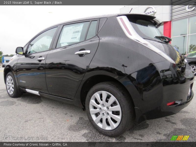 Super Black / Black 2015 Nissan LEAF S