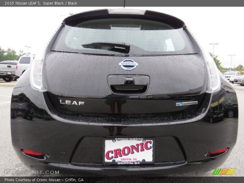 Super Black / Black 2015 Nissan LEAF S