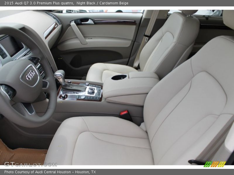 Night Black / Cardamom Beige 2015 Audi Q7 3.0 Premium Plus quattro