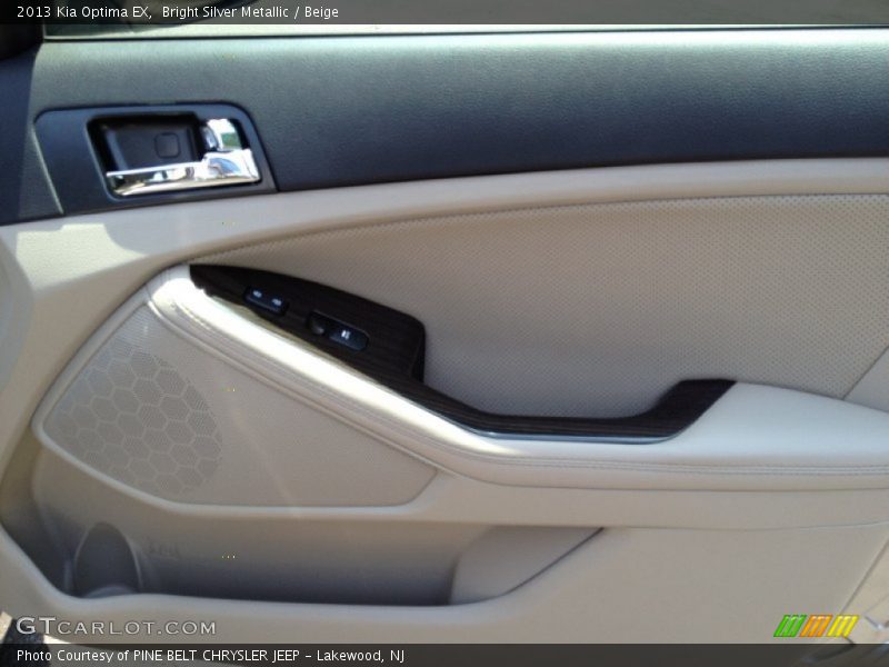 Bright Silver Metallic / Beige 2013 Kia Optima EX