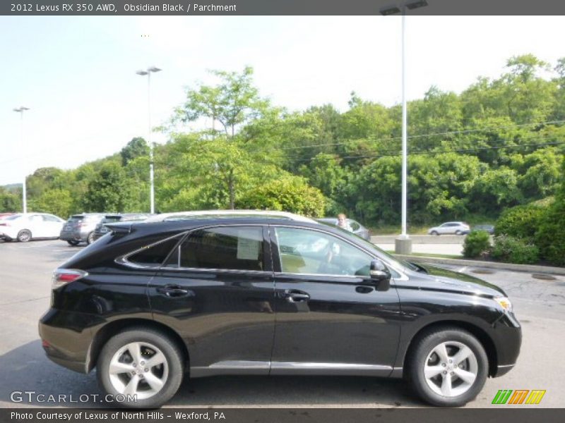 Obsidian Black / Parchment 2012 Lexus RX 350 AWD