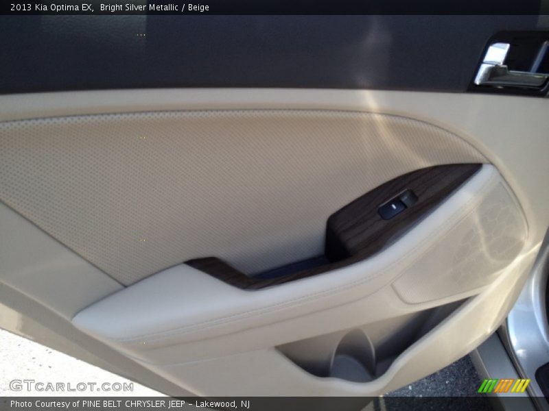 Bright Silver Metallic / Beige 2013 Kia Optima EX
