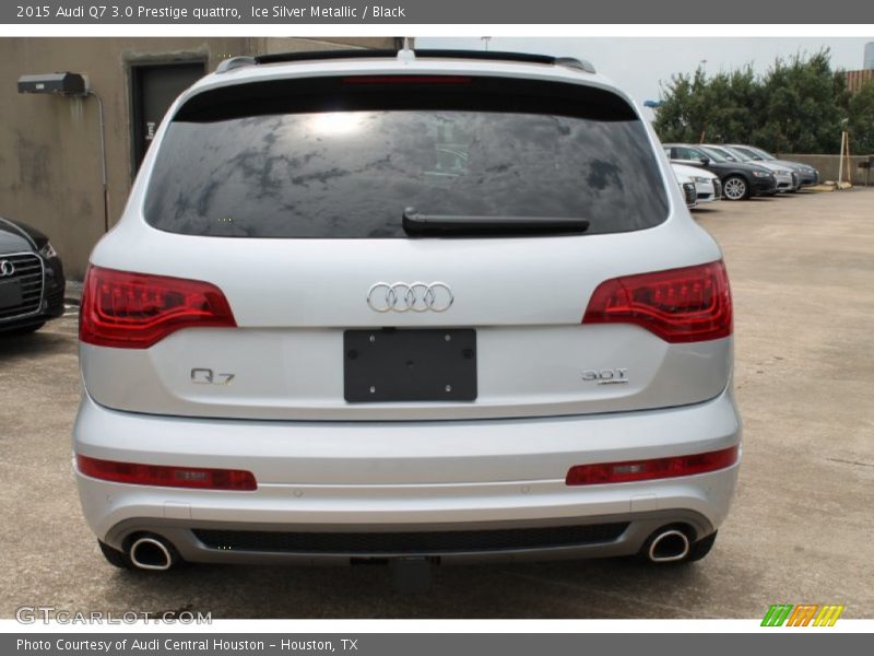 Ice Silver Metallic / Black 2015 Audi Q7 3.0 Prestige quattro