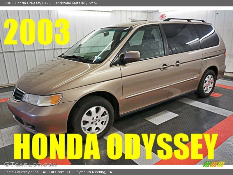 Sandstone Metallic / Ivory 2003 Honda Odyssey EX-L