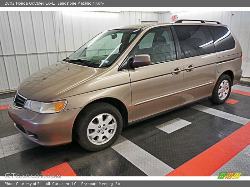 Sandstone Metallic / Ivory 2003 Honda Odyssey EX-L