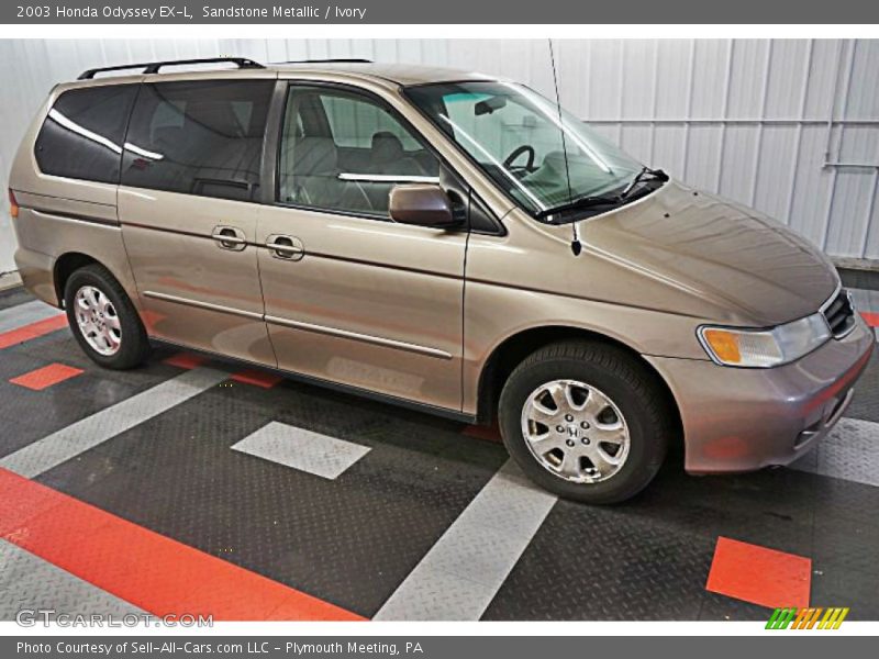 Sandstone Metallic / Ivory 2003 Honda Odyssey EX-L