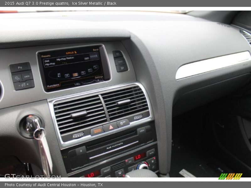 Ice Silver Metallic / Black 2015 Audi Q7 3.0 Prestige quattro