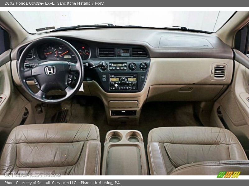 Sandstone Metallic / Ivory 2003 Honda Odyssey EX-L