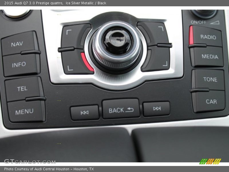 Ice Silver Metallic / Black 2015 Audi Q7 3.0 Prestige quattro