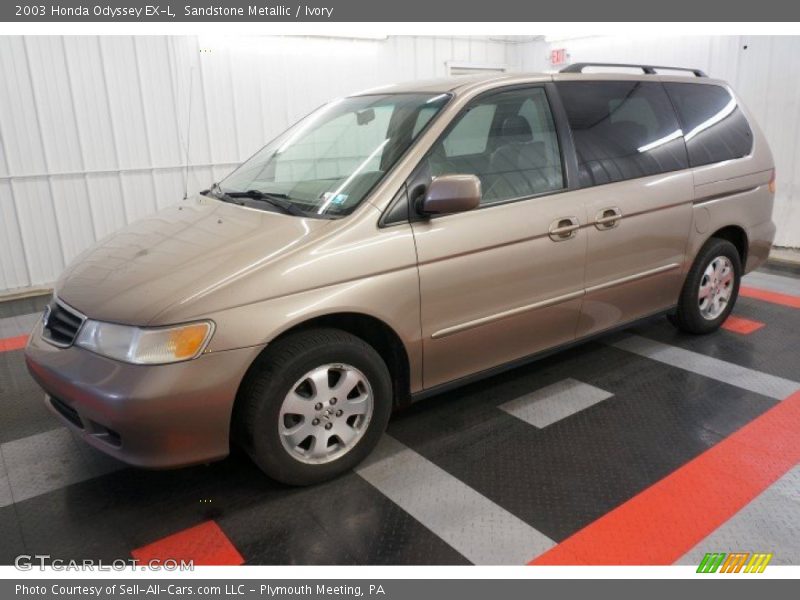 Sandstone Metallic / Ivory 2003 Honda Odyssey EX-L