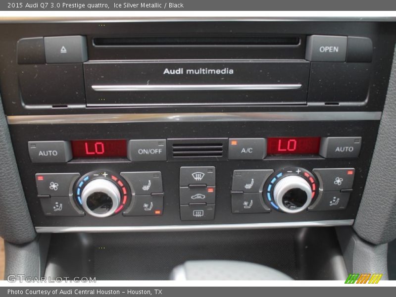 Ice Silver Metallic / Black 2015 Audi Q7 3.0 Prestige quattro