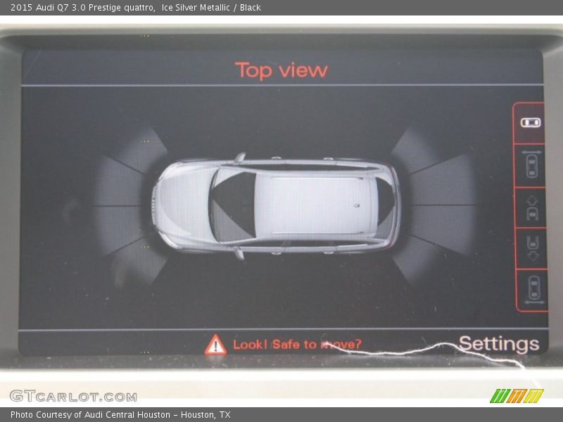 Ice Silver Metallic / Black 2015 Audi Q7 3.0 Prestige quattro