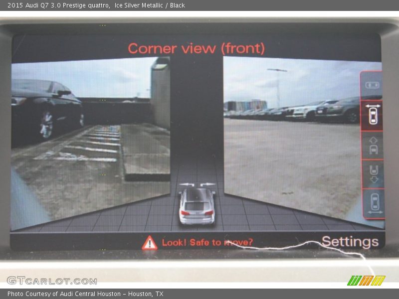 Ice Silver Metallic / Black 2015 Audi Q7 3.0 Prestige quattro
