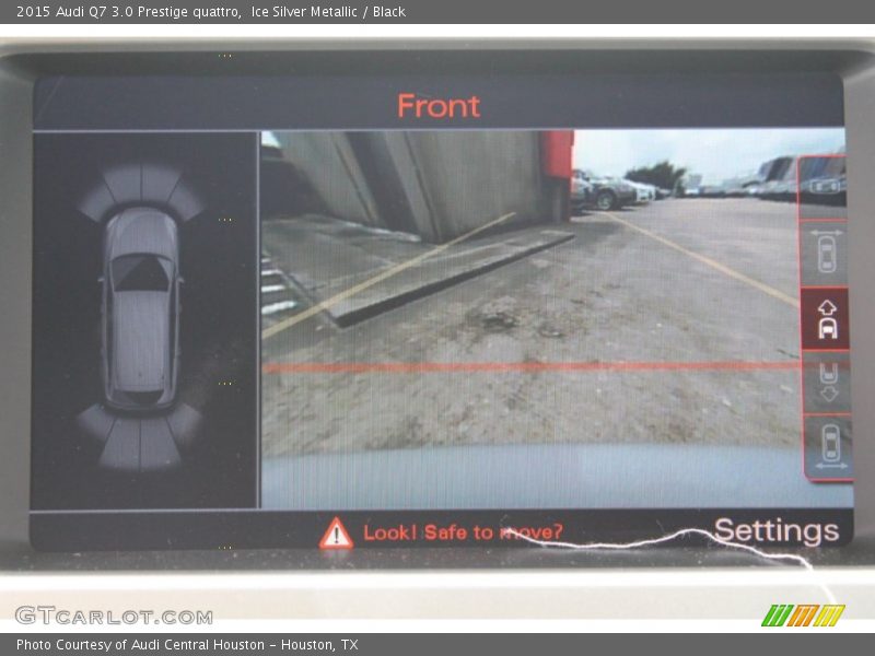 Ice Silver Metallic / Black 2015 Audi Q7 3.0 Prestige quattro