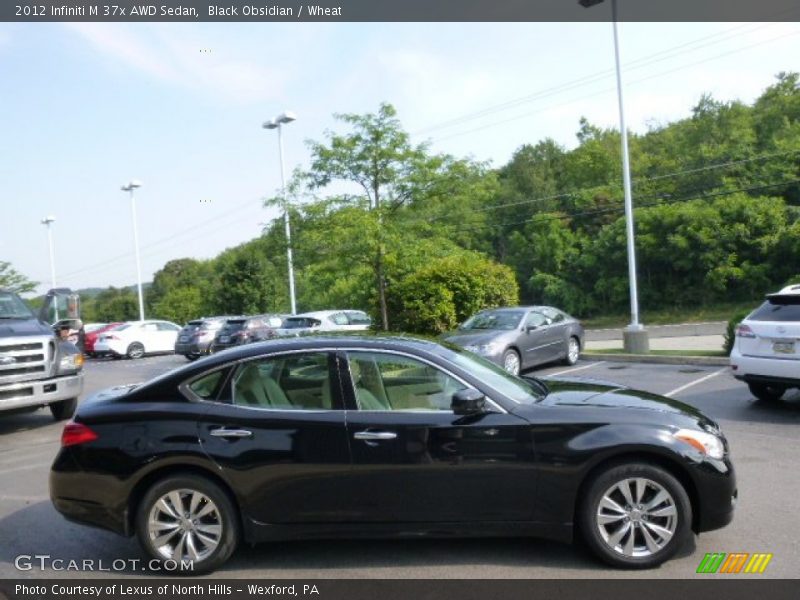 Black Obsidian / Wheat 2012 Infiniti M 37x AWD Sedan