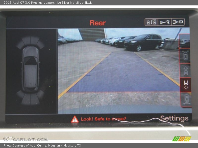 Ice Silver Metallic / Black 2015 Audi Q7 3.0 Prestige quattro