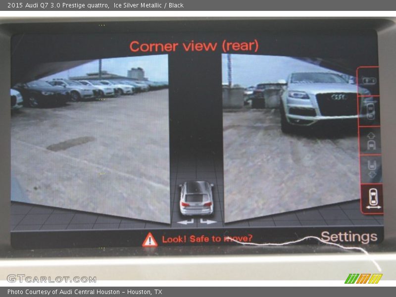 Ice Silver Metallic / Black 2015 Audi Q7 3.0 Prestige quattro