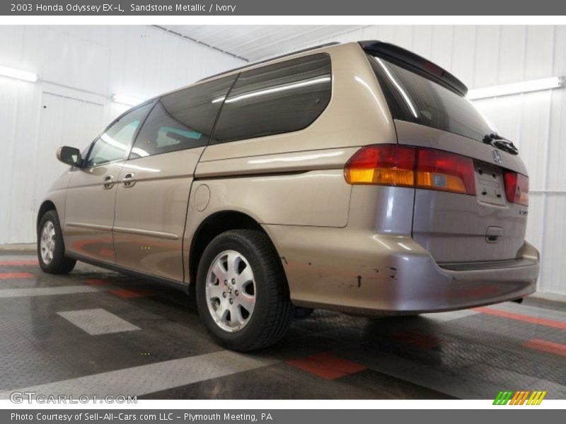Sandstone Metallic / Ivory 2003 Honda Odyssey EX-L