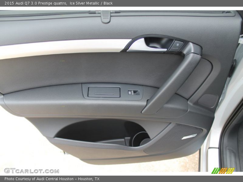 Ice Silver Metallic / Black 2015 Audi Q7 3.0 Prestige quattro