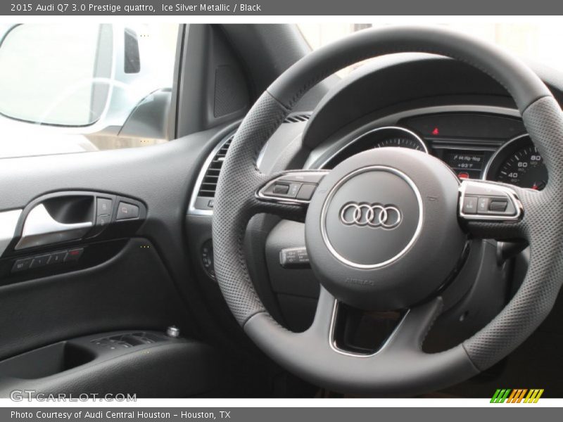 Ice Silver Metallic / Black 2015 Audi Q7 3.0 Prestige quattro