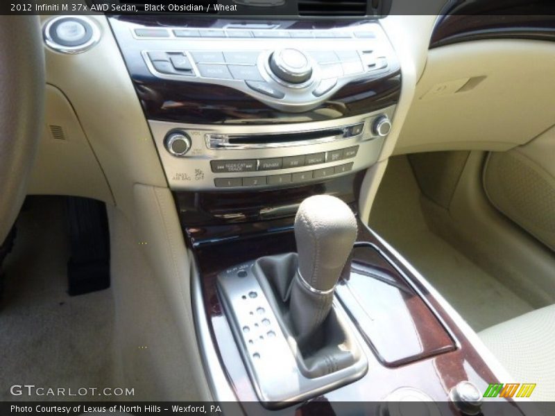 Black Obsidian / Wheat 2012 Infiniti M 37x AWD Sedan