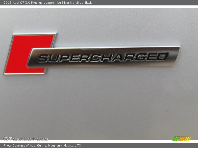 Ice Silver Metallic / Black 2015 Audi Q7 3.0 Prestige quattro