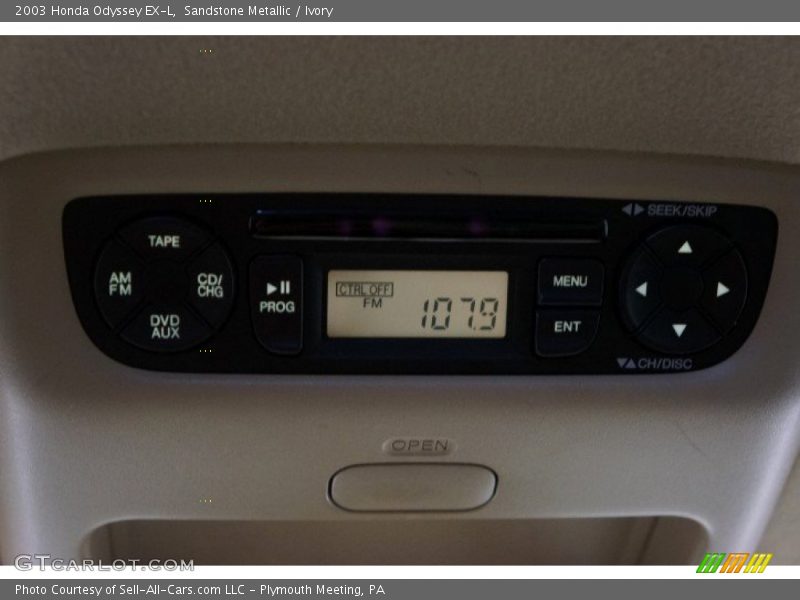 Sandstone Metallic / Ivory 2003 Honda Odyssey EX-L