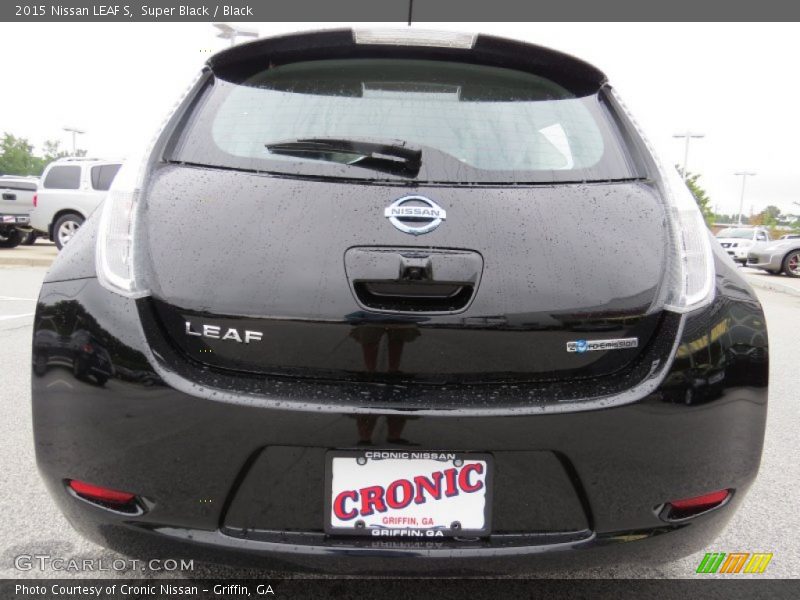 Super Black / Black 2015 Nissan LEAF S