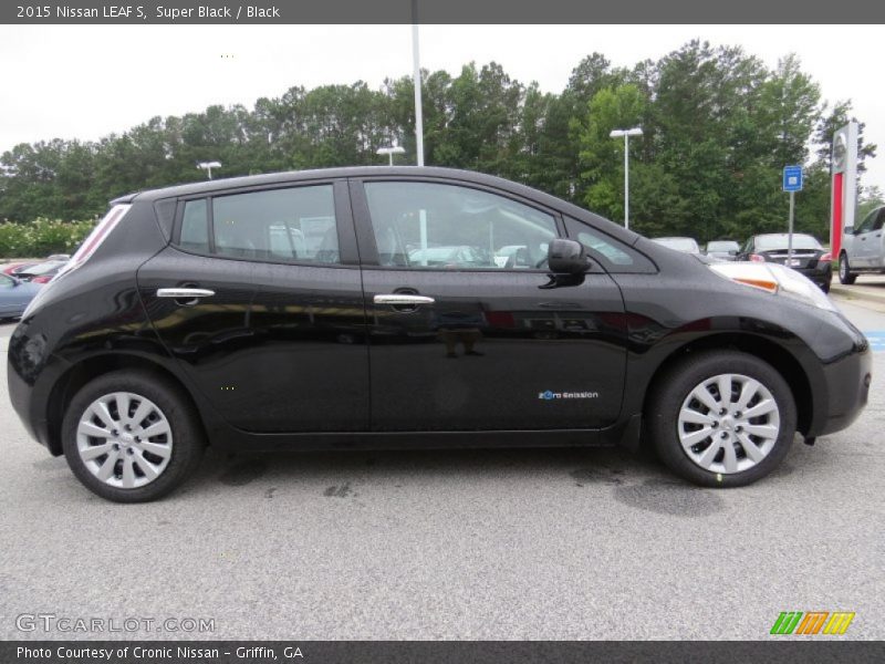 Super Black / Black 2015 Nissan LEAF S