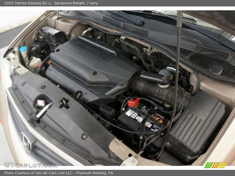 Sandstone Metallic / Ivory 2003 Honda Odyssey EX-L