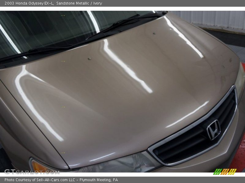 Sandstone Metallic / Ivory 2003 Honda Odyssey EX-L