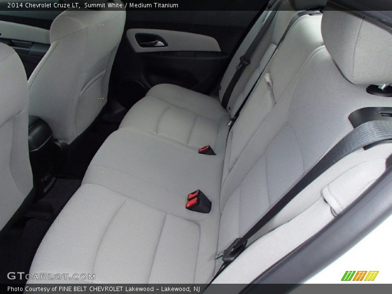 Summit White / Medium Titanium 2014 Chevrolet Cruze LT