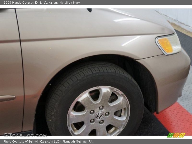 Sandstone Metallic / Ivory 2003 Honda Odyssey EX-L