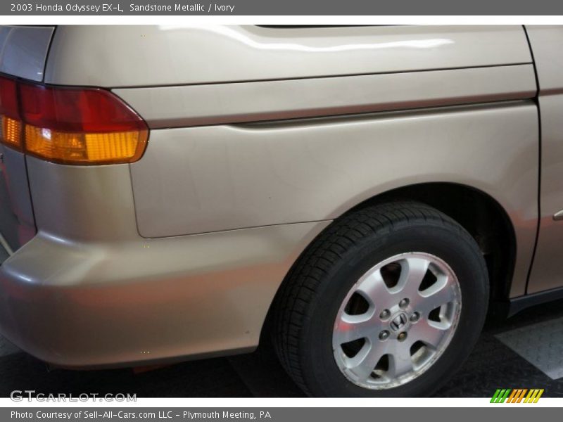 Sandstone Metallic / Ivory 2003 Honda Odyssey EX-L