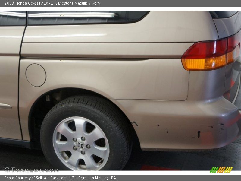 Sandstone Metallic / Ivory 2003 Honda Odyssey EX-L