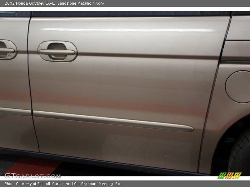 Sandstone Metallic / Ivory 2003 Honda Odyssey EX-L