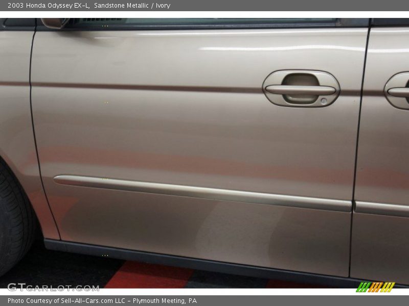 Sandstone Metallic / Ivory 2003 Honda Odyssey EX-L