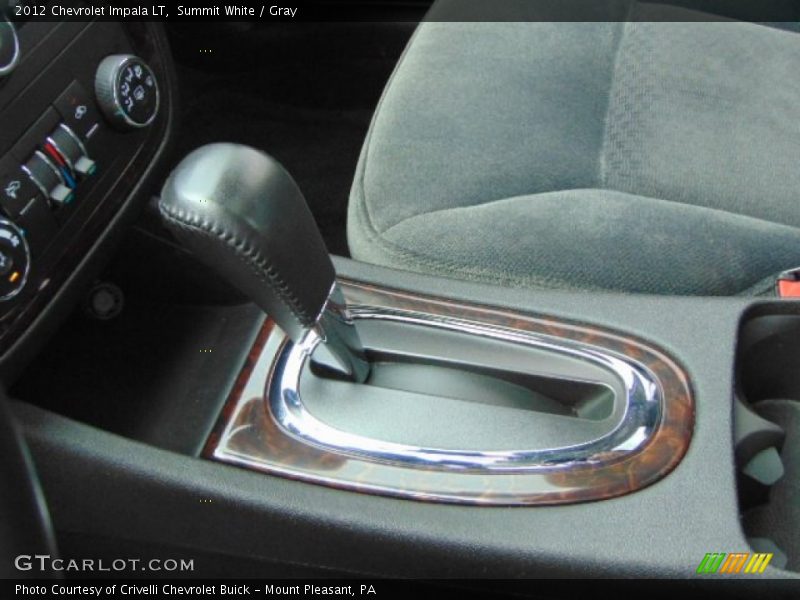 Summit White / Gray 2012 Chevrolet Impala LT