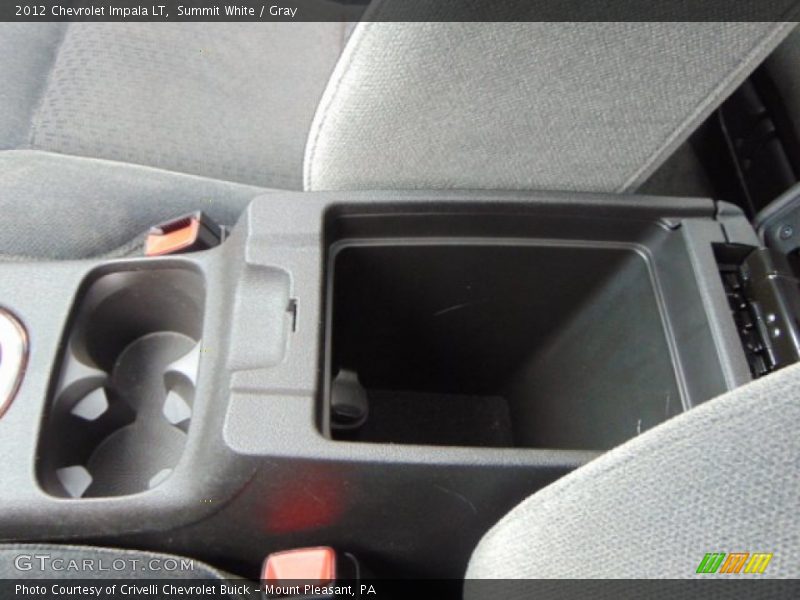 Summit White / Gray 2012 Chevrolet Impala LT