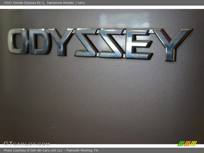Sandstone Metallic / Ivory 2003 Honda Odyssey EX-L