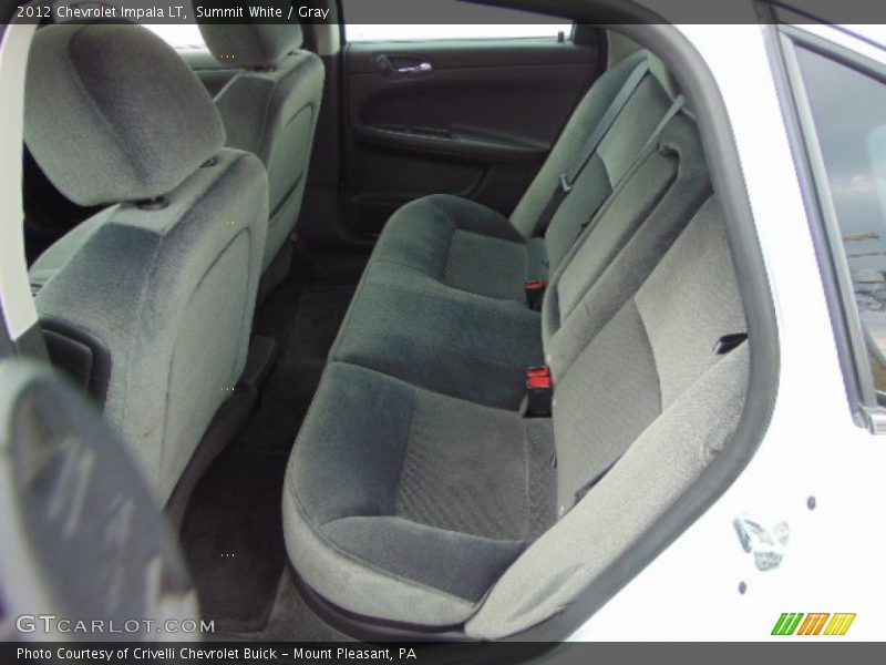 Summit White / Gray 2012 Chevrolet Impala LT