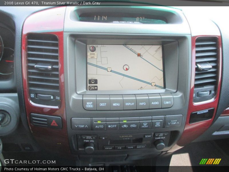 Titanium Silver Metallic / Dark Gray 2008 Lexus GX 470