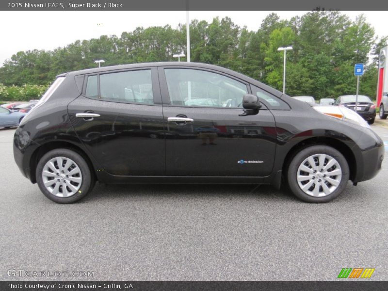 Super Black / Black 2015 Nissan LEAF S