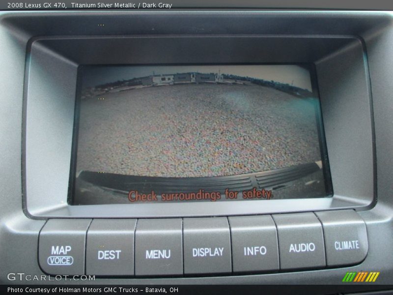Titanium Silver Metallic / Dark Gray 2008 Lexus GX 470