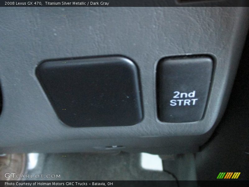 Titanium Silver Metallic / Dark Gray 2008 Lexus GX 470
