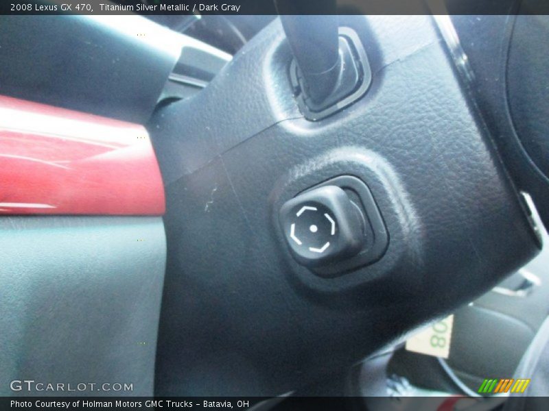 Titanium Silver Metallic / Dark Gray 2008 Lexus GX 470
