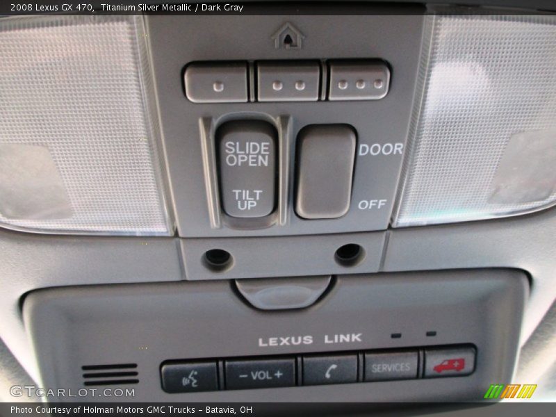 Titanium Silver Metallic / Dark Gray 2008 Lexus GX 470