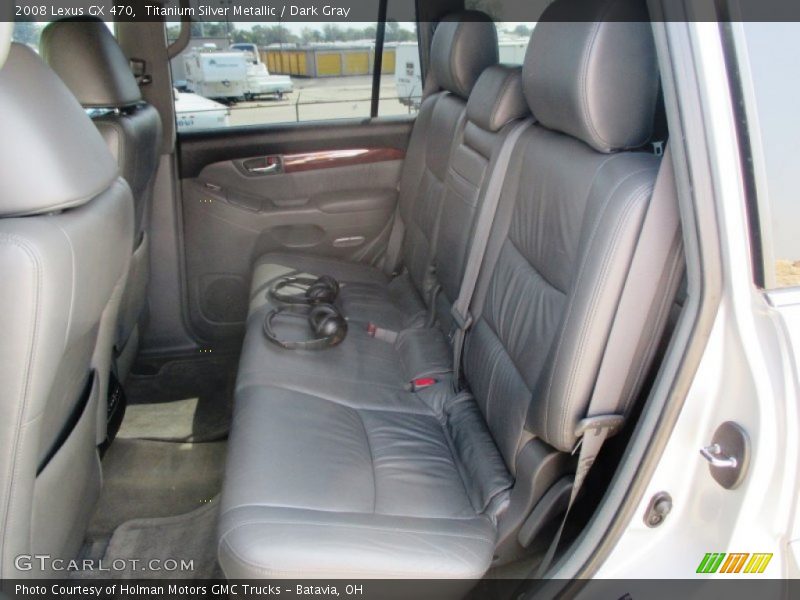 Titanium Silver Metallic / Dark Gray 2008 Lexus GX 470